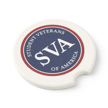 Load image into Gallery viewer, SVA Logo Soapstone Car Coaster