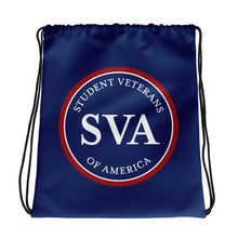 Load image into Gallery viewer, Student Veterans of America Draw String Bag
