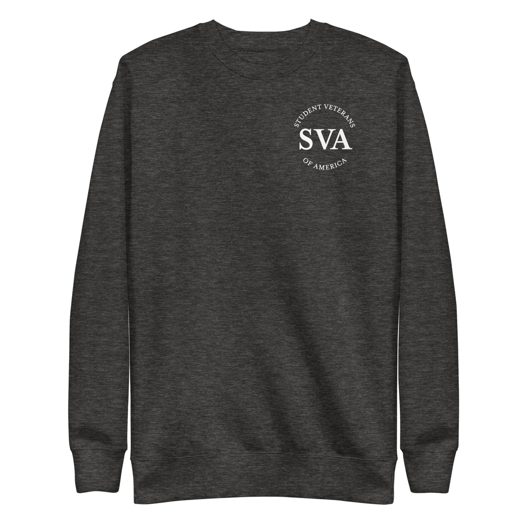 Unisex SVA White Logo Premium Sweatshirt