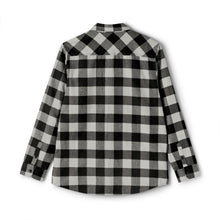 Load image into Gallery viewer, SVA White Logo Unisex Flannel Shirt
